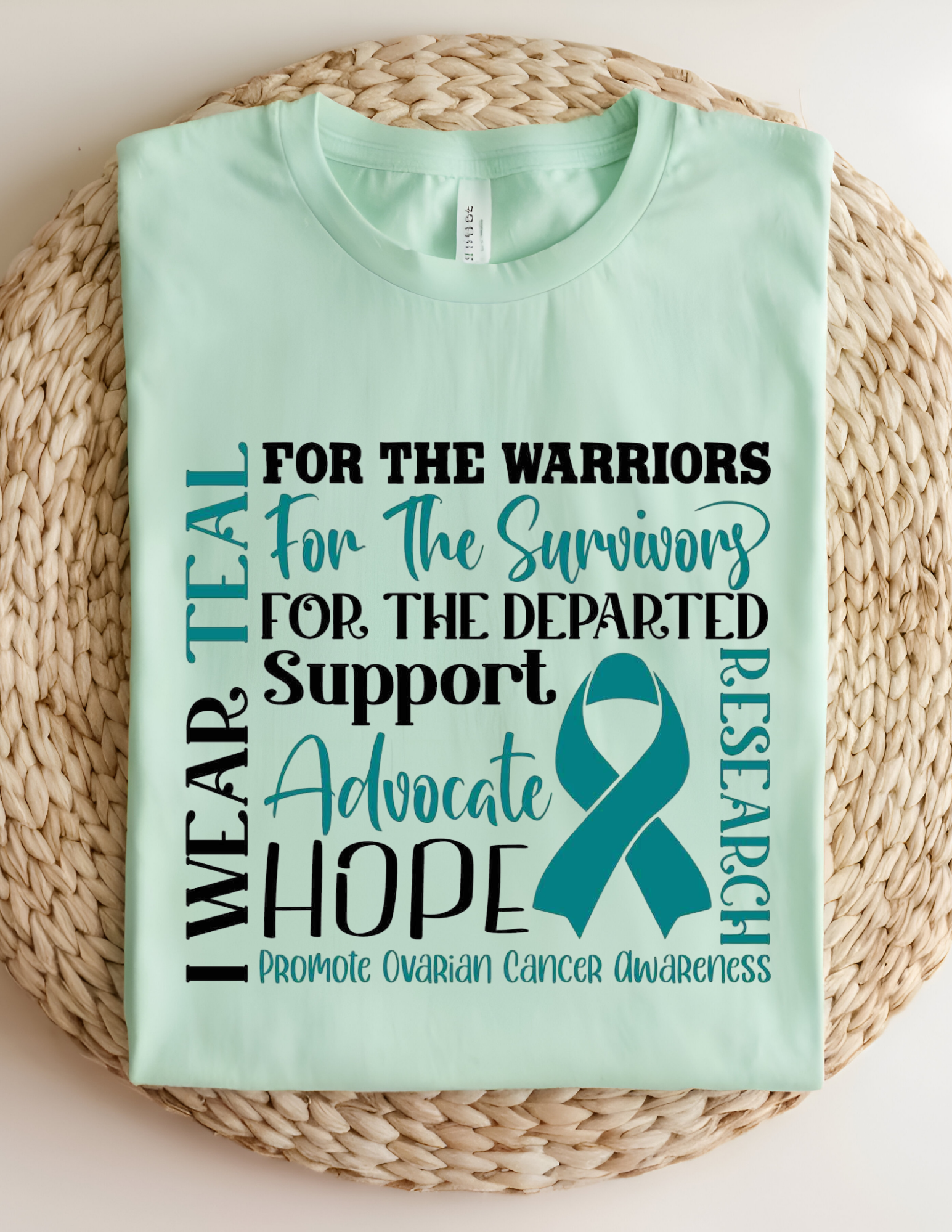 Ovarian Cancer Awareness Support Tee