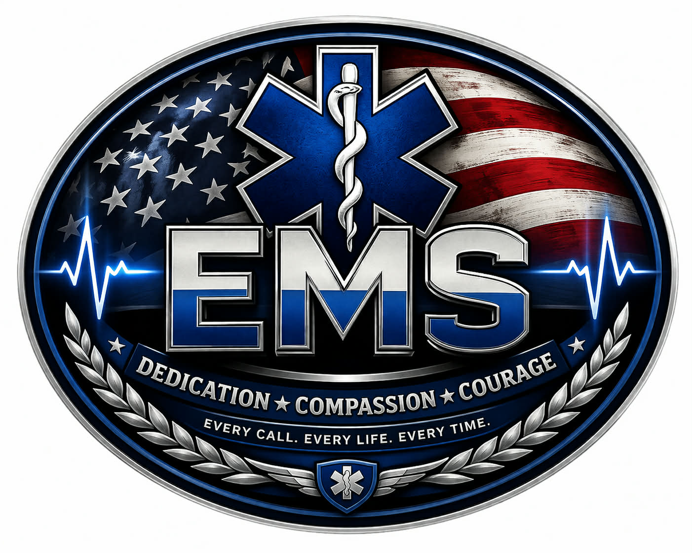 EMS Dedication Decal 🇺🇸