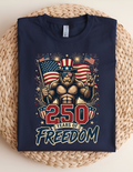 250 Years of Freedom Patriotic Sasquatch Tee