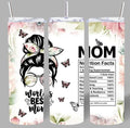 “World’s Best Mom” 20oz Tumbler – Sweet, Stylish & Meaningful 💖🌸