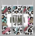“Glitter & Dirt Mom of Both” 20oz Tumbler – The Perfect Balance 💖⚾
