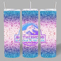 “Motherhood: A Walk in the Park” 20oz Tumbler – Real, Fun & Relatable 💜✨