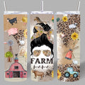 “Farm Mama” 20oz Tumbler – Country Cute & Everyday Ready 🚜✨