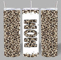 Leopard Print “MOM” 20oz Tumbler – Chic, Bold & Everyday Ready 🐆✨