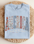 America Land of the Free Patriotic Tee