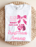 Breast Cancer Awareness Tee 💗🥊