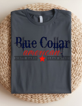Blue Collar American Tee – Dirty Hands, Clean Money Shirt