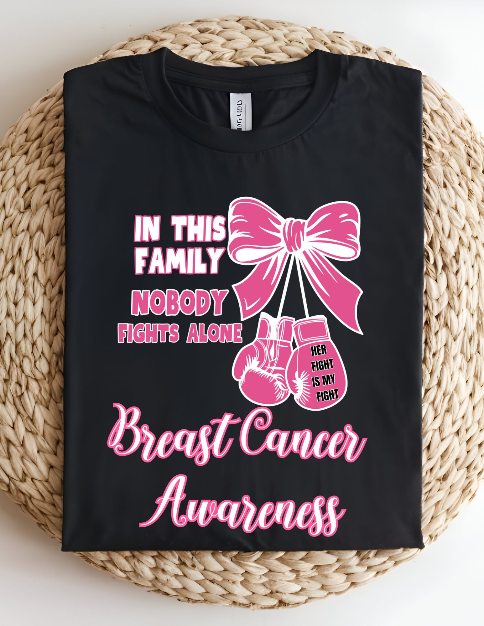 Breast Cancer Awareness Tee 💗🥊