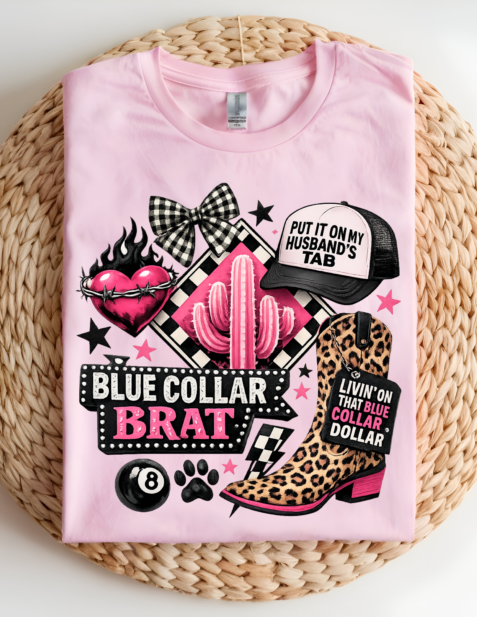 Blue Collar Brat Graphic Tee