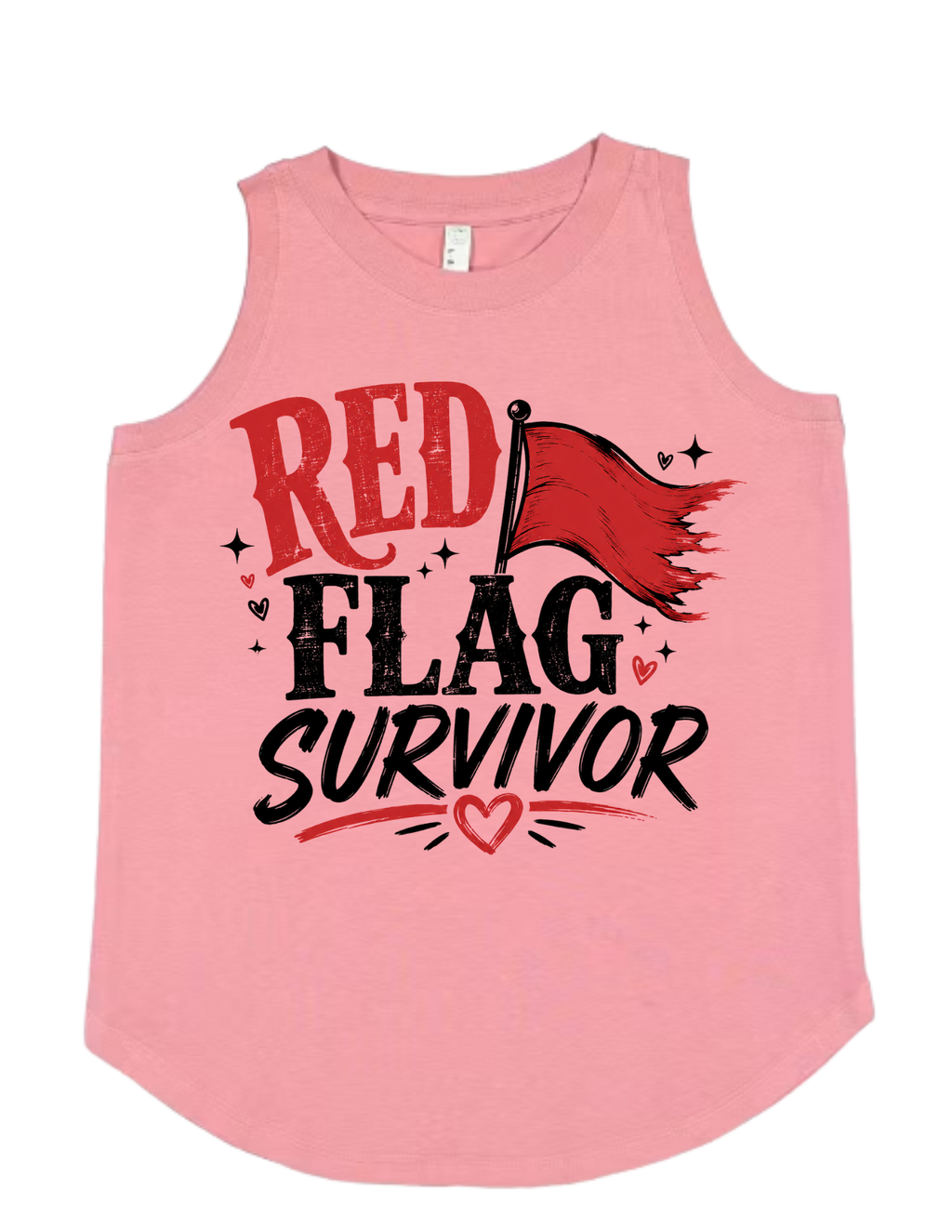 Red Flag Survivor Relaxed Fit Tank