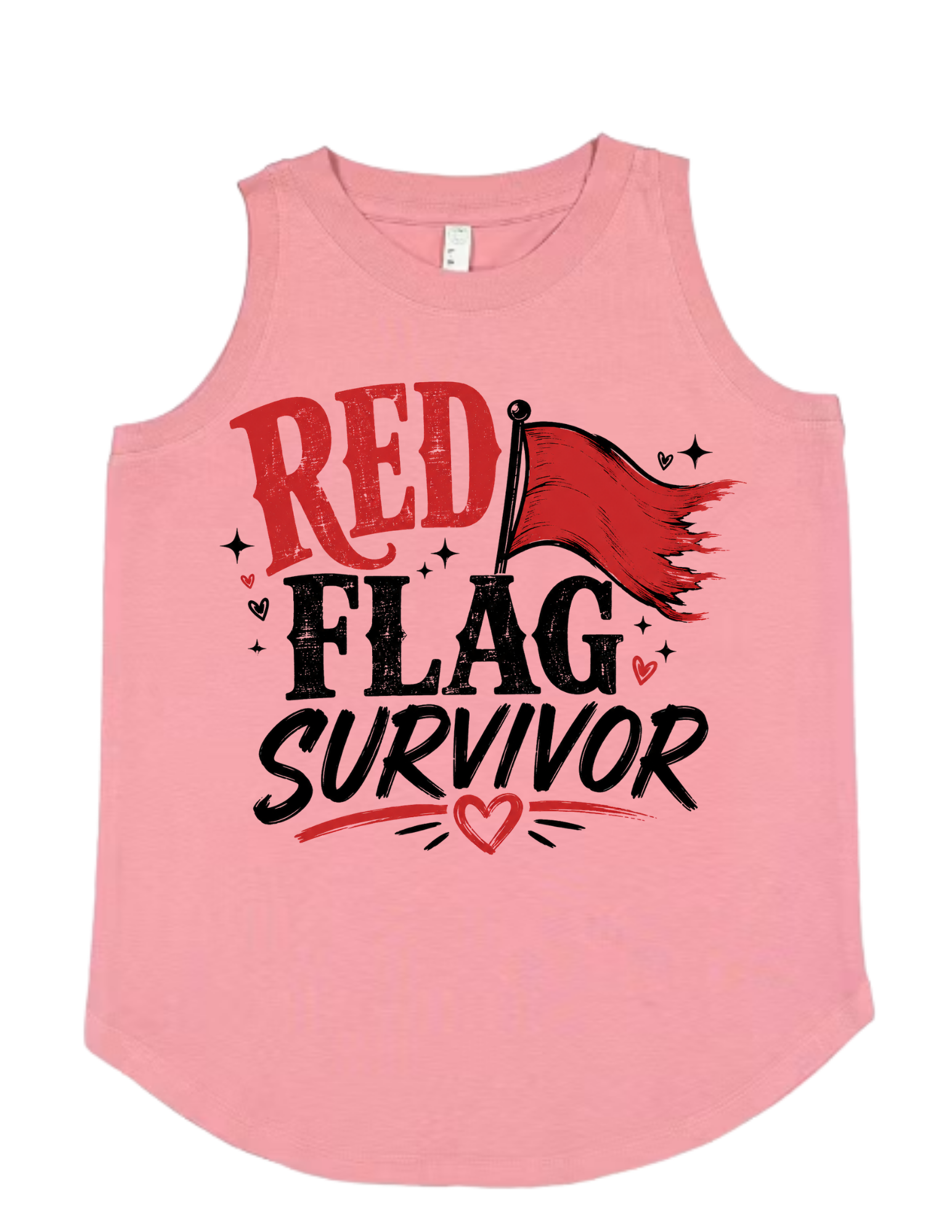 Red Flag Survivor Relaxed Fit Tank