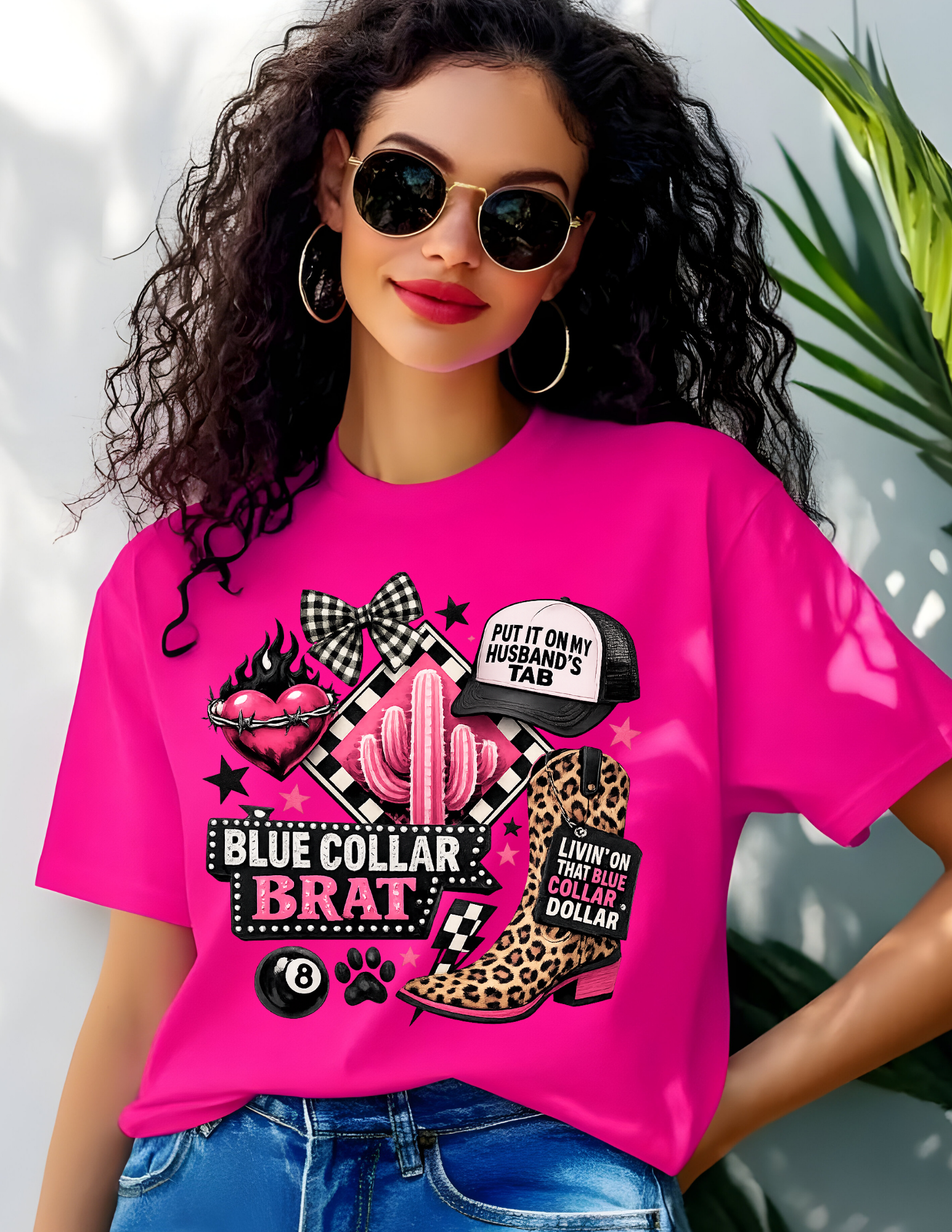 Blue Collar Brat Graphic Tee
