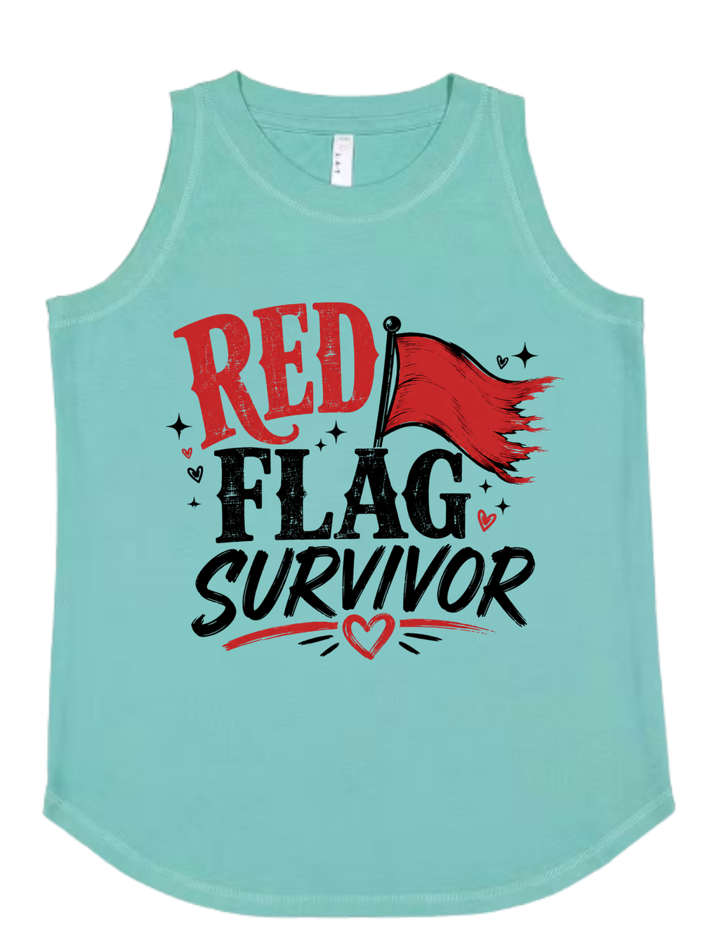 Red Flag Survivor Relaxed Fit Tank