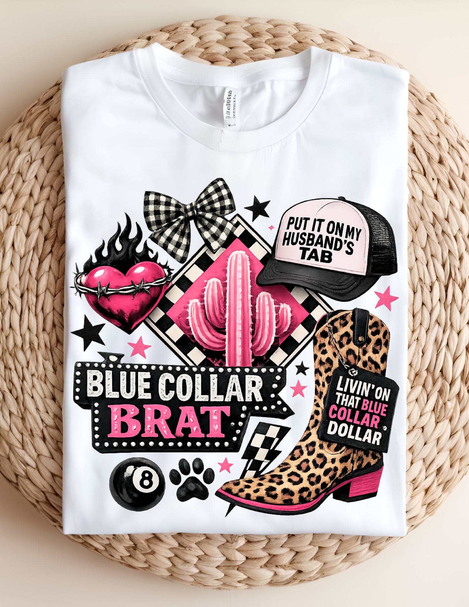 Blue Collar Brat Graphic Tee
