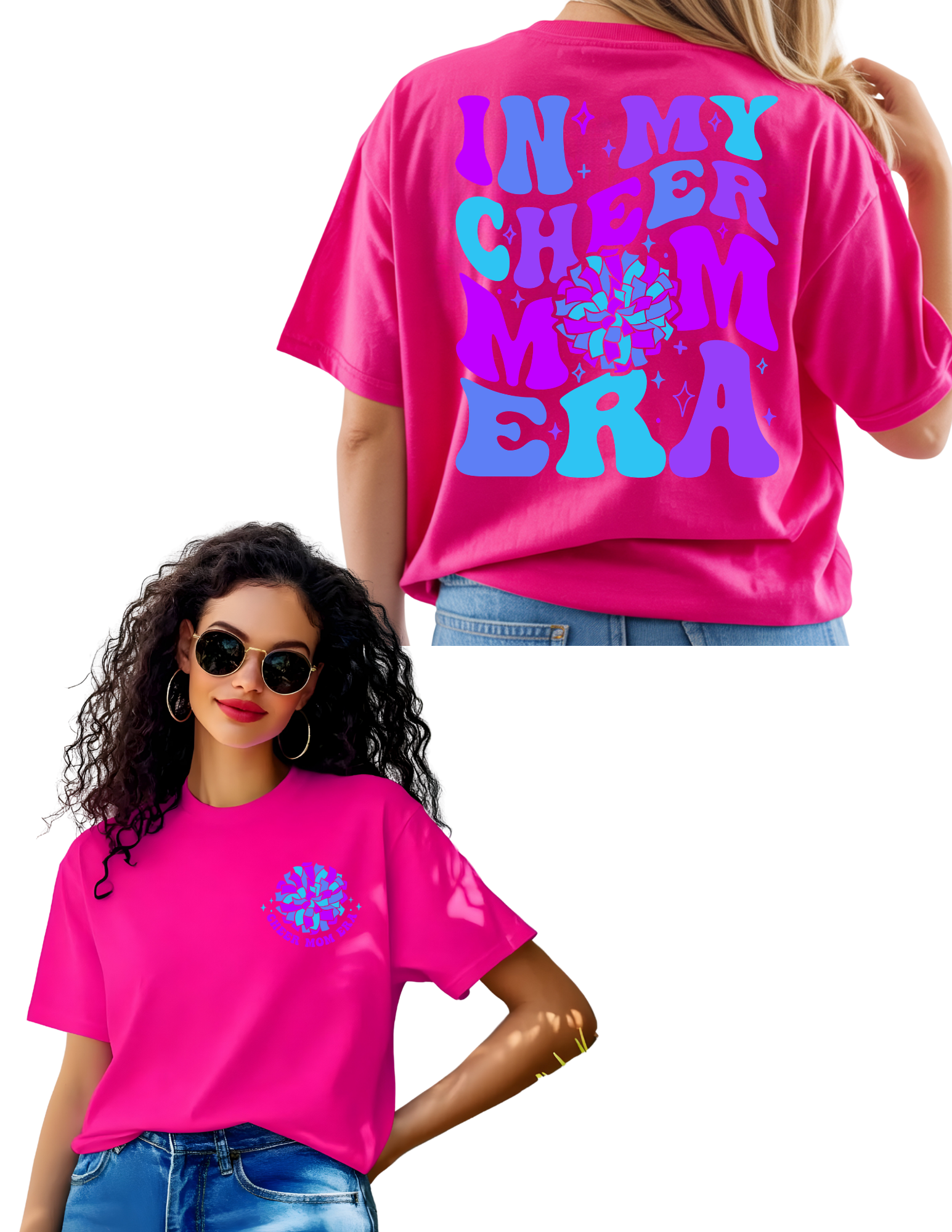In My Cheer Mom Era Tee