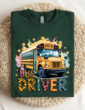 Colorful Bus Driver Graphic Tee