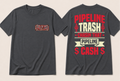 Pipeline Trash Chasing Cash Front and Back Tee