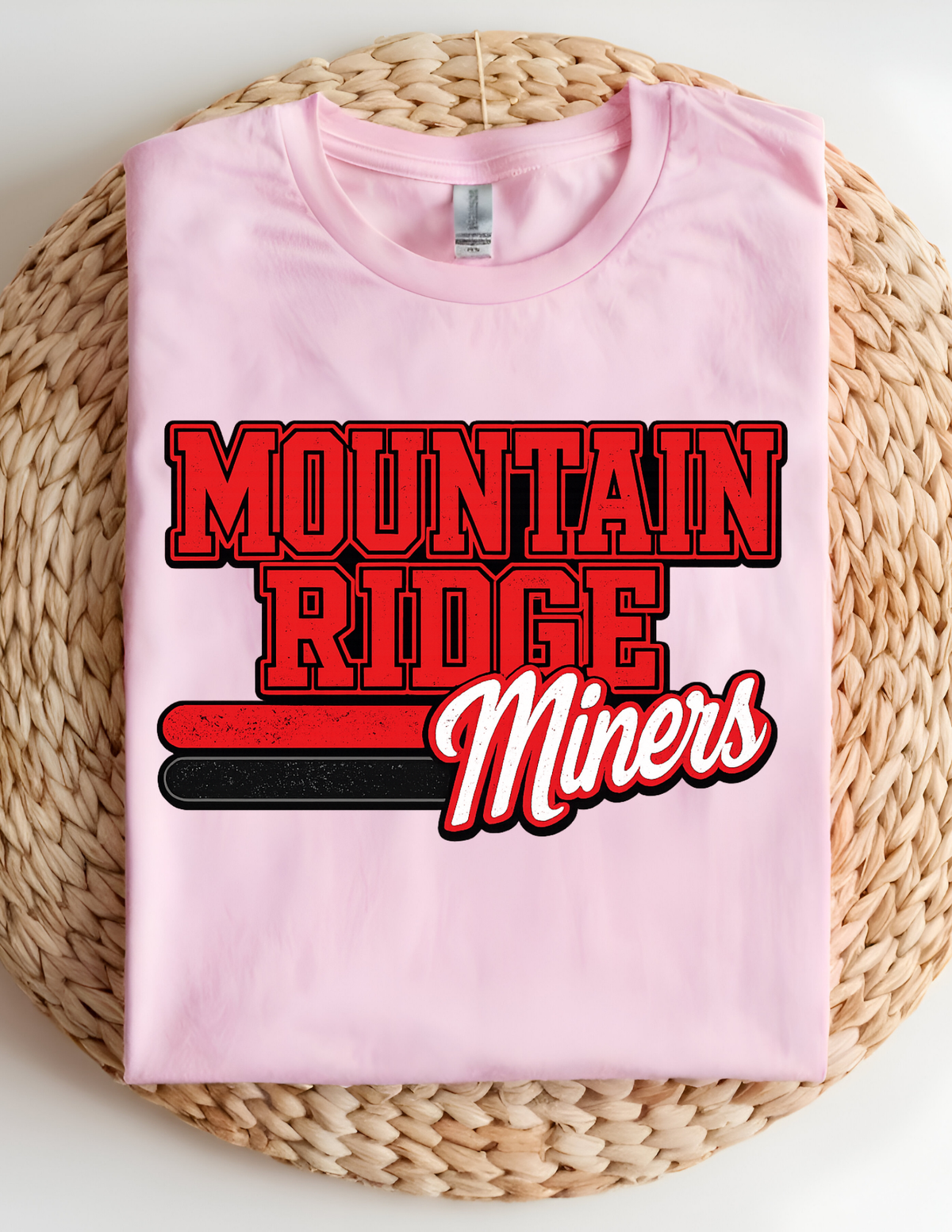 Mountain Ridge Miners Retro Spirit Tee
