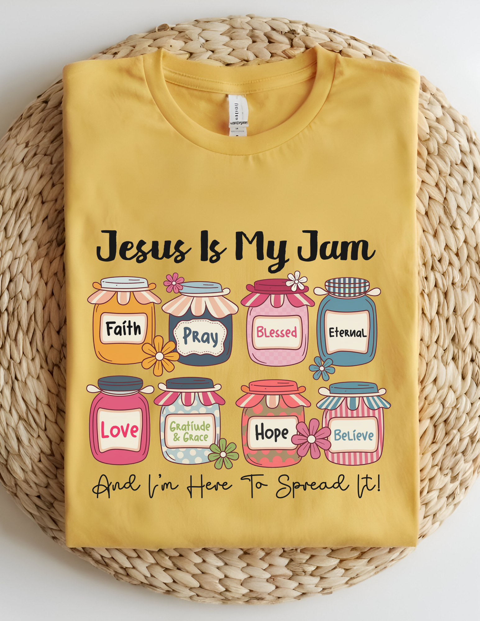 “Jesus Is My Jam” Tee 🍓✨