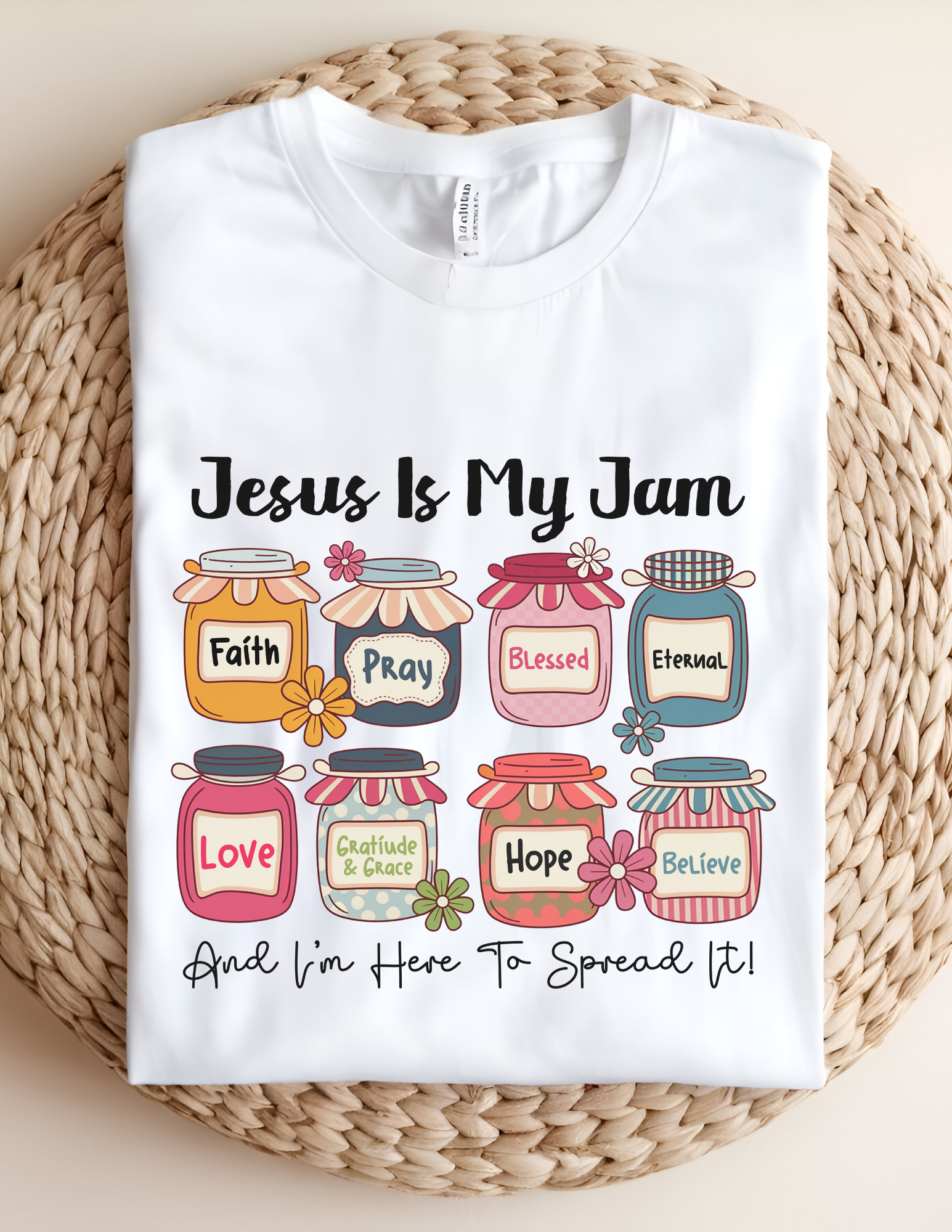 “Jesus Is My Jam” Tee 🍓✨