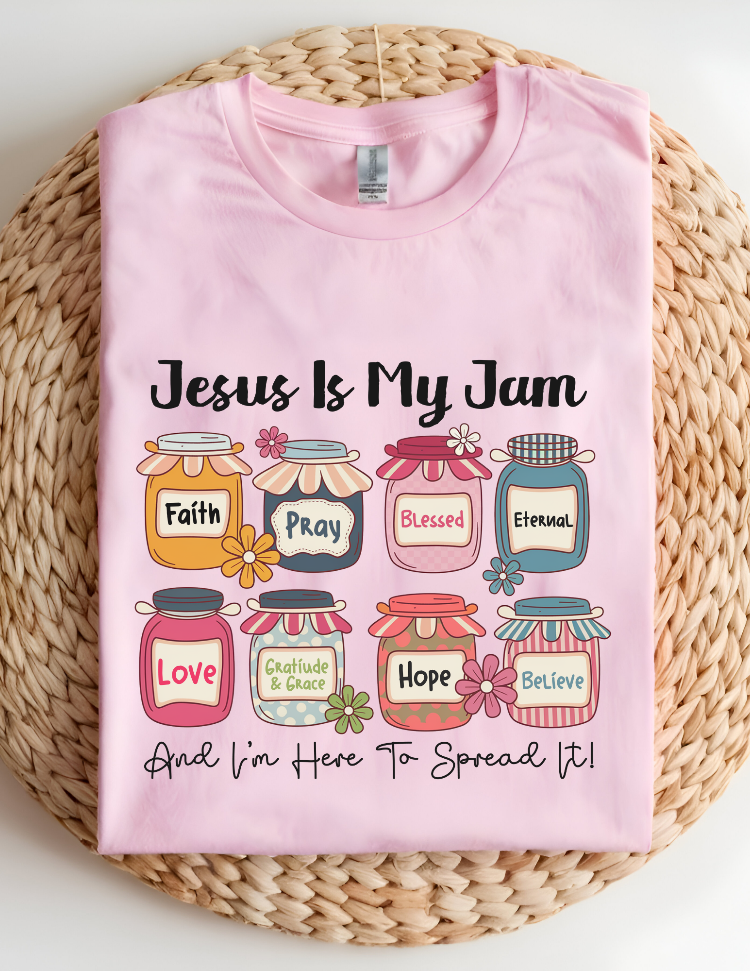 “Jesus Is My Jam” Tee 🍓✨