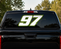 Brandon Amtower Racing #97 Decal 💚🏁