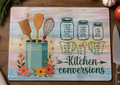 Rustic Kitchen Conversions Tempered Glass Cutting Board