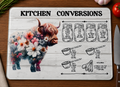 Highland Cow Kitchen Conversions Glass Cutting Board