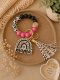 Beaded Wristlet Keychain