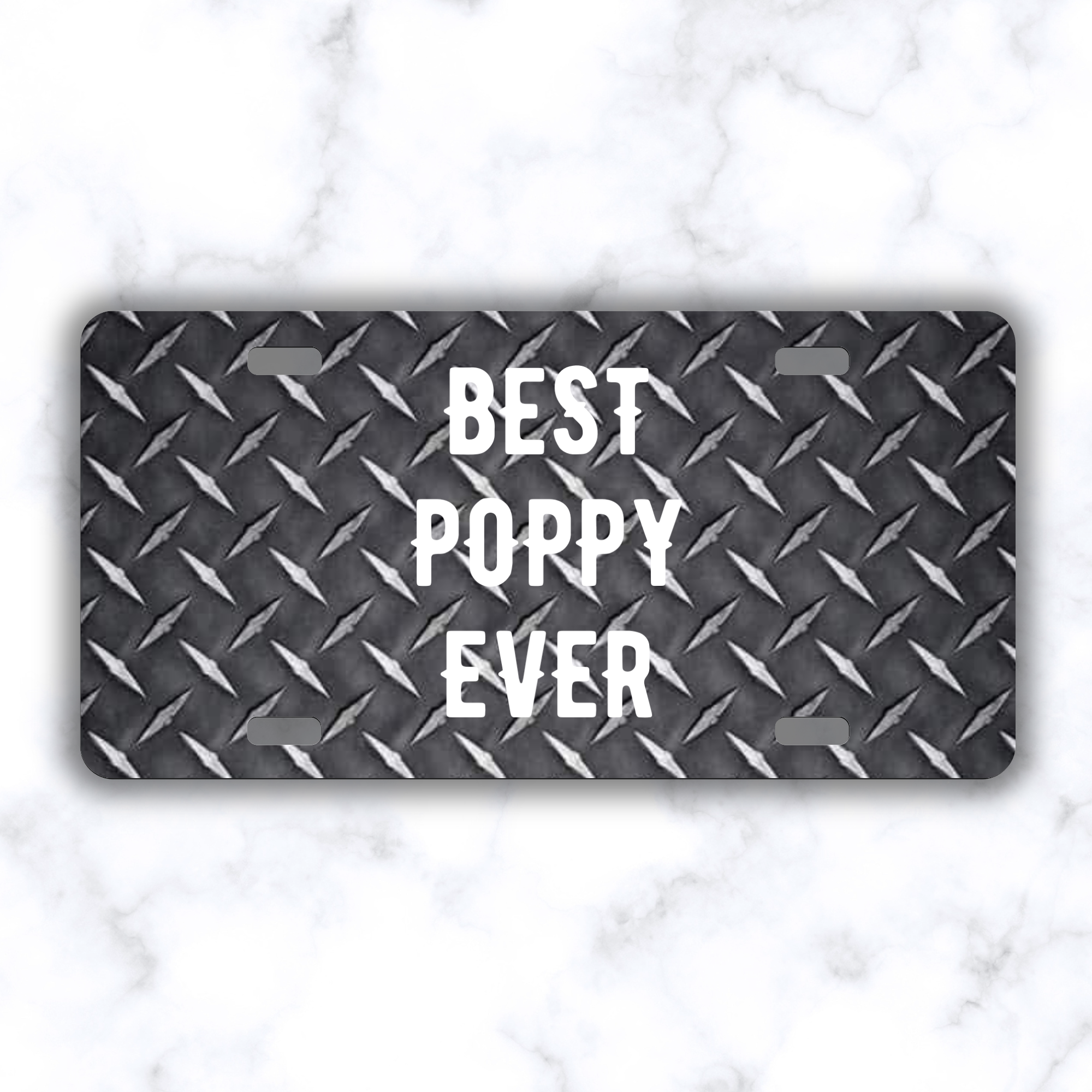 Best Poppy Ever License Plate