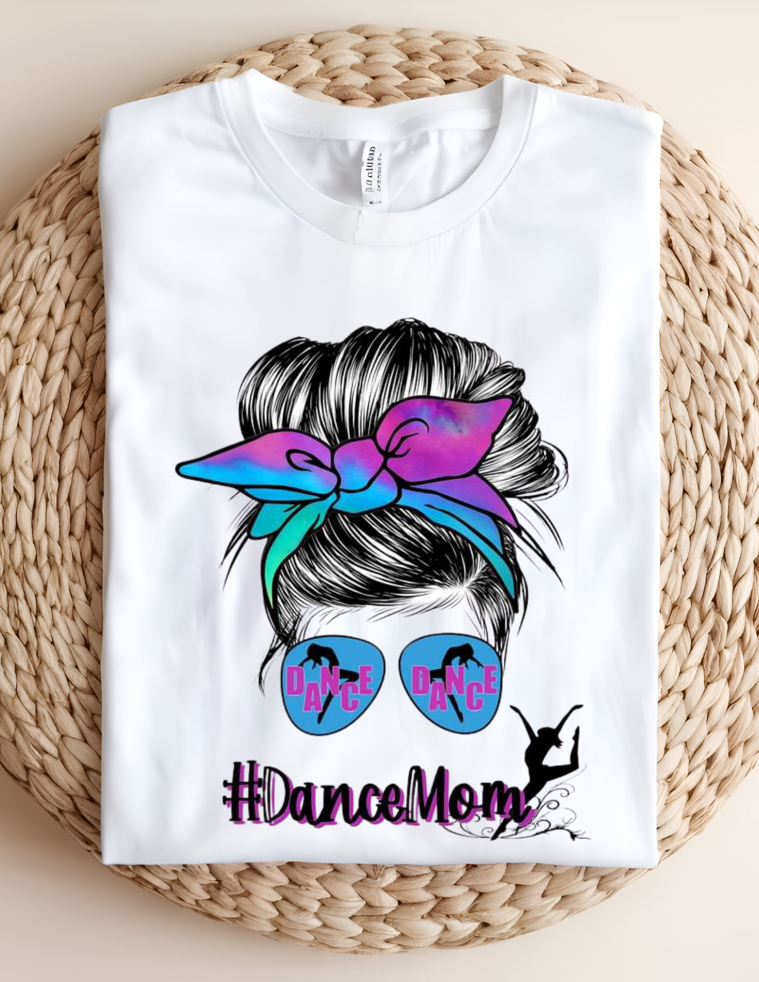 #DanceMom Bow & Shades Graphic Tee