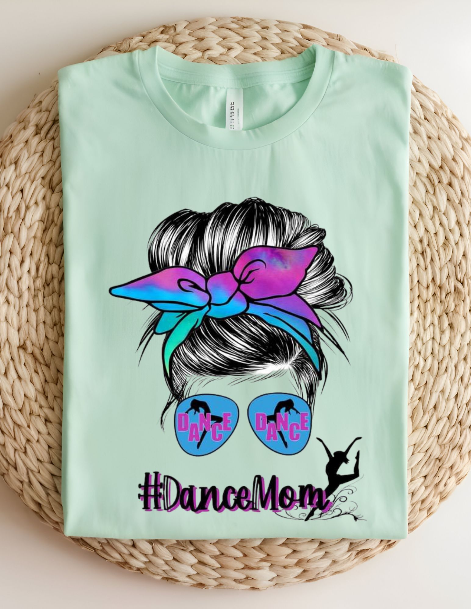 #DanceMom Bow & Shades Graphic Tee