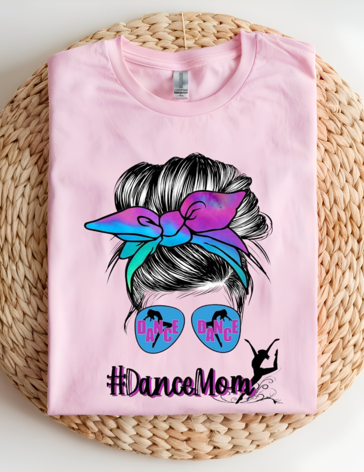 #DanceMom Bow & Shades Graphic Tee