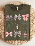 Hello Hunting Season Bow Tee 🦌🎀