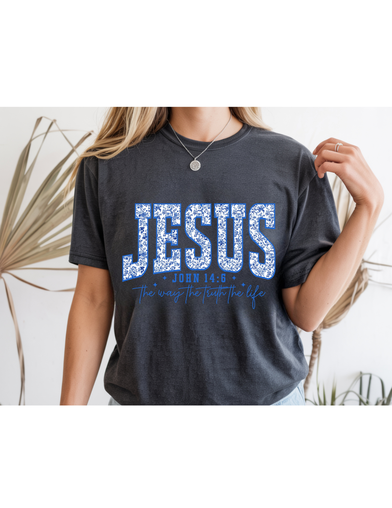 “Jesus – The Way, The Truth, The Life” Tee ✝️💙