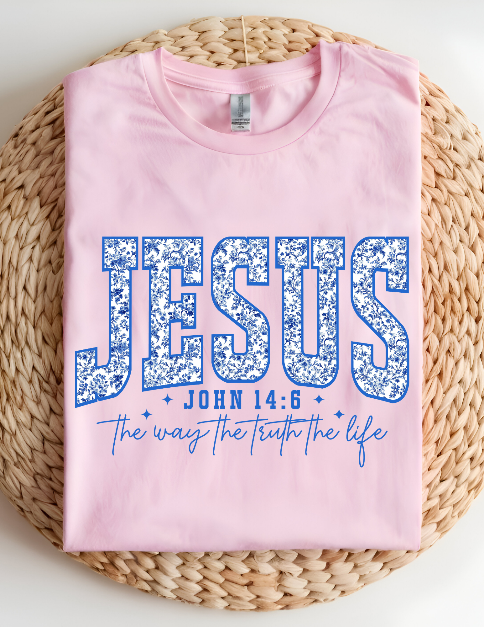 “Jesus – The Way, The Truth, The Life” Tee ✝️💙
