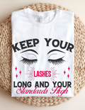 Keep Your Lashes Long Tee