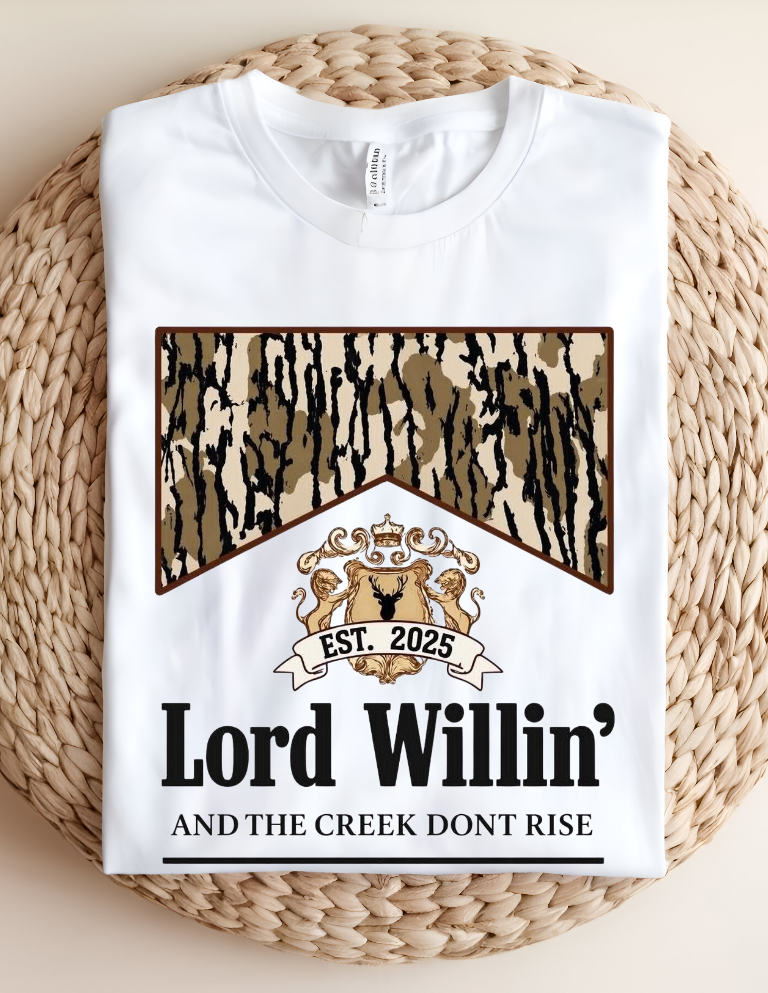 Lord Willin’ And The Creek Don’t Rise Tee