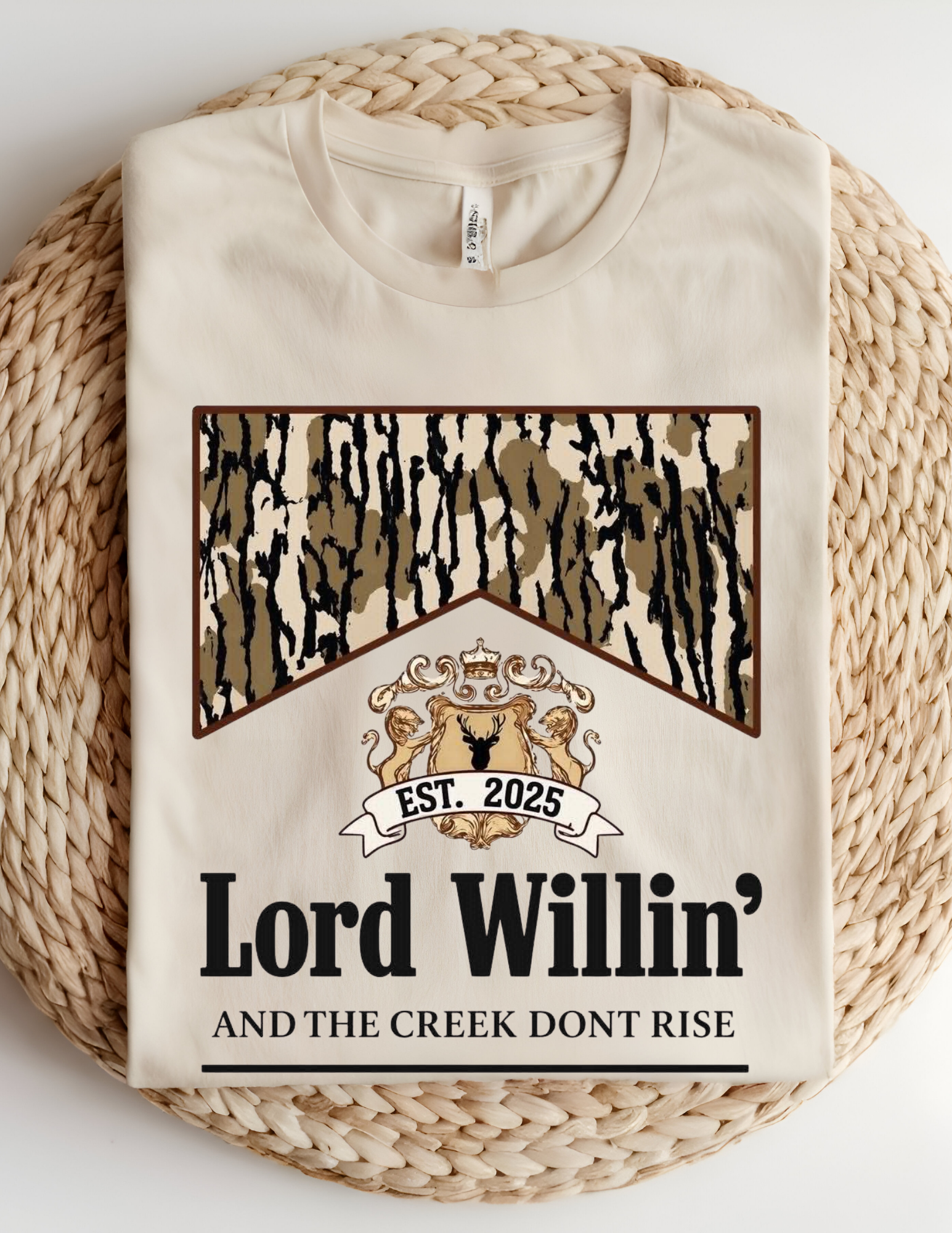 Lord Willin’ And The Creek Don’t Rise Tee