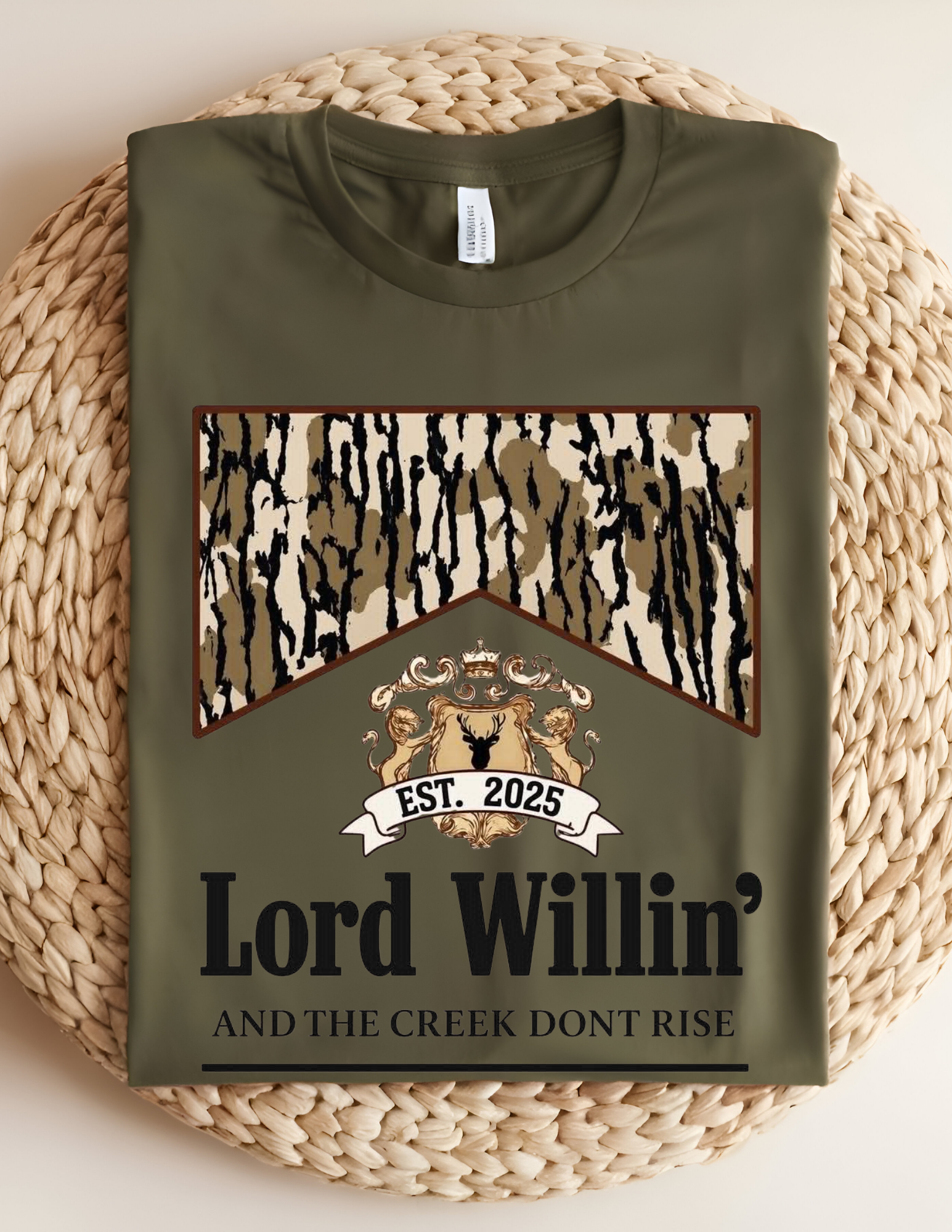 Lord Willin’ And The Creek Don’t Rise Tee