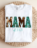 Western Turquoise Mama Tee