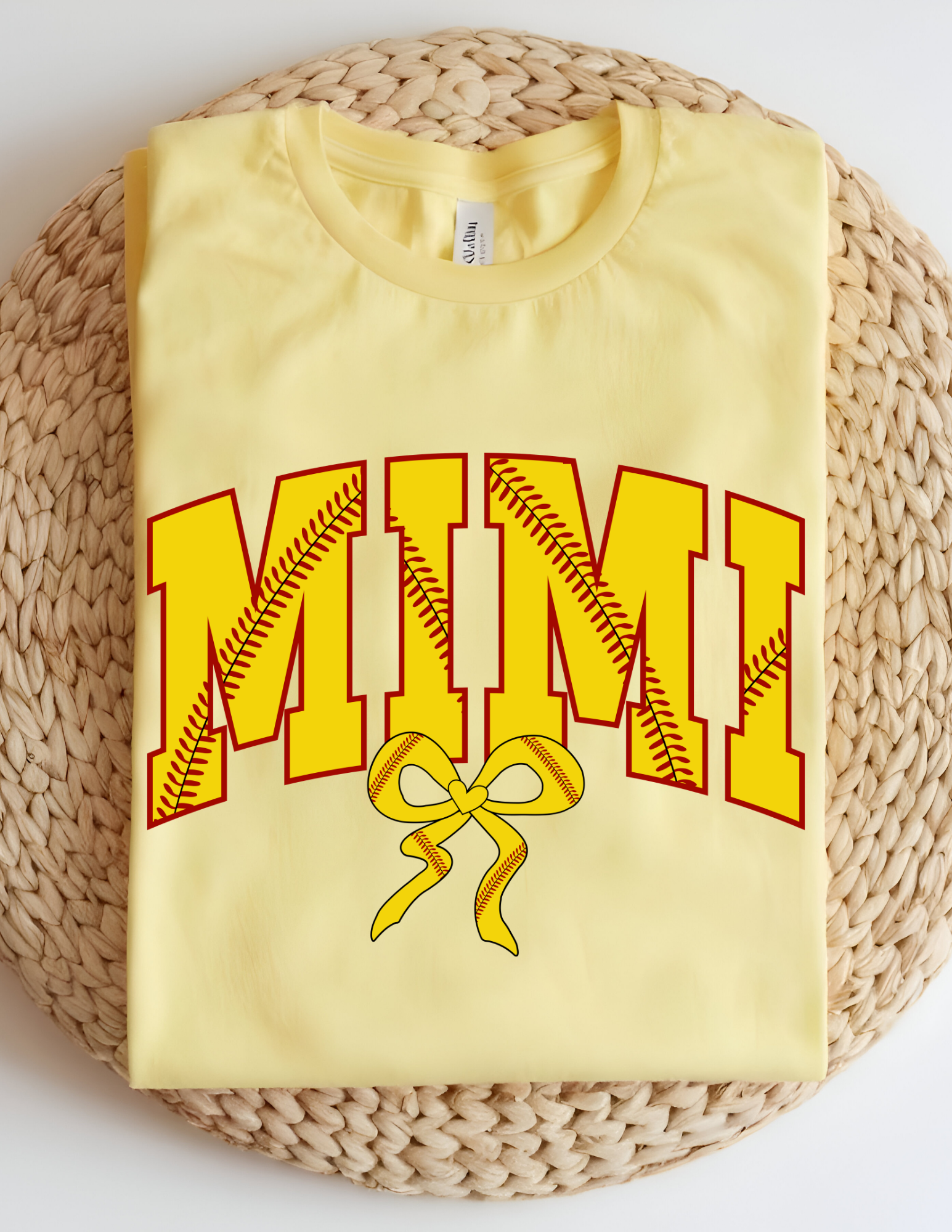 Softball Mimi Tee – Proud, Bold & Game Day Ready 🥎💛