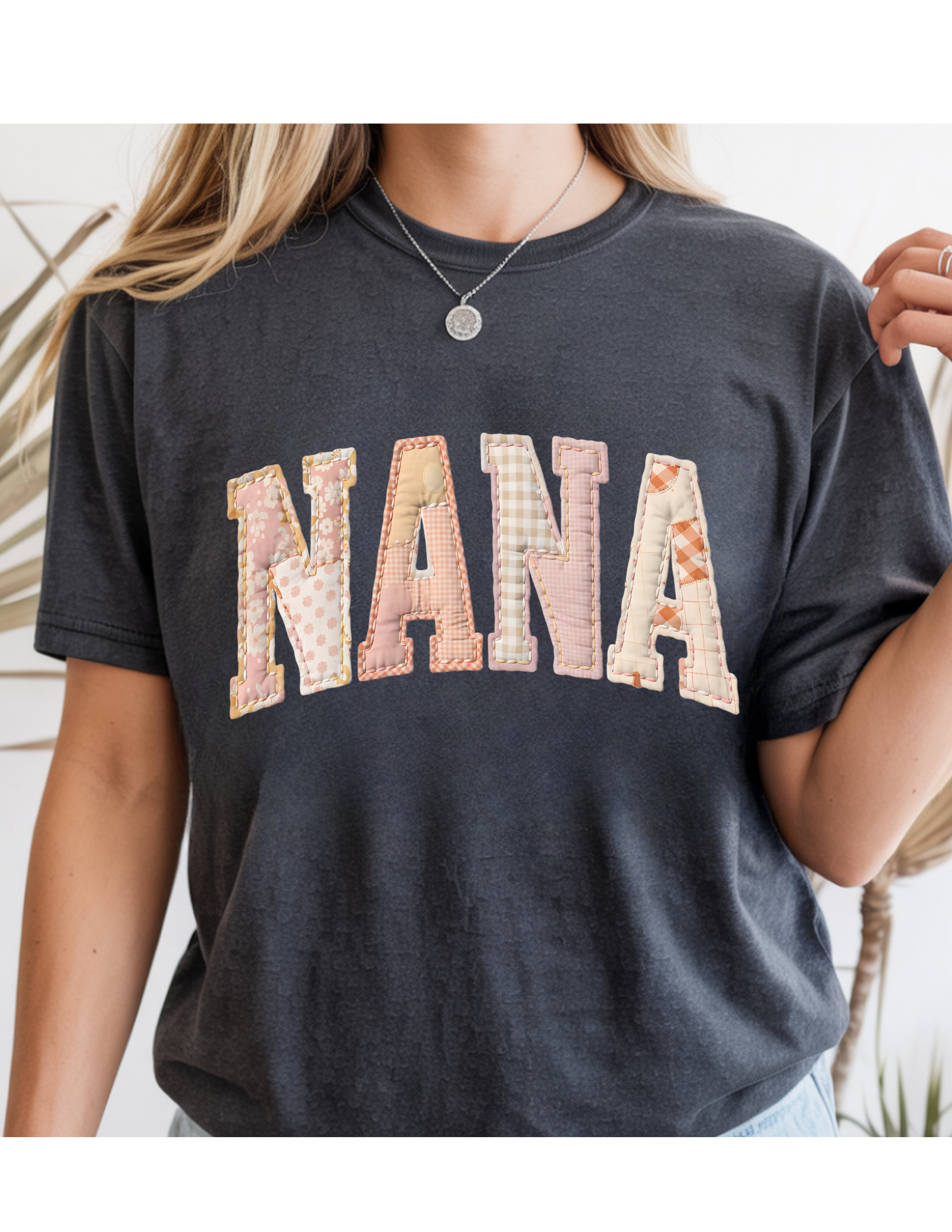 Patchwork Nana Tee