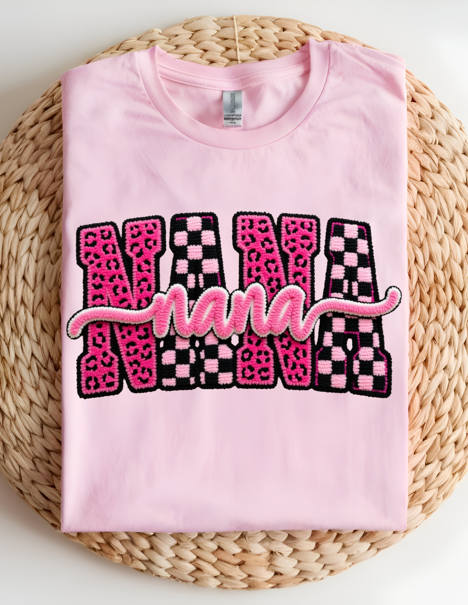 Chenille Style Nana Tee