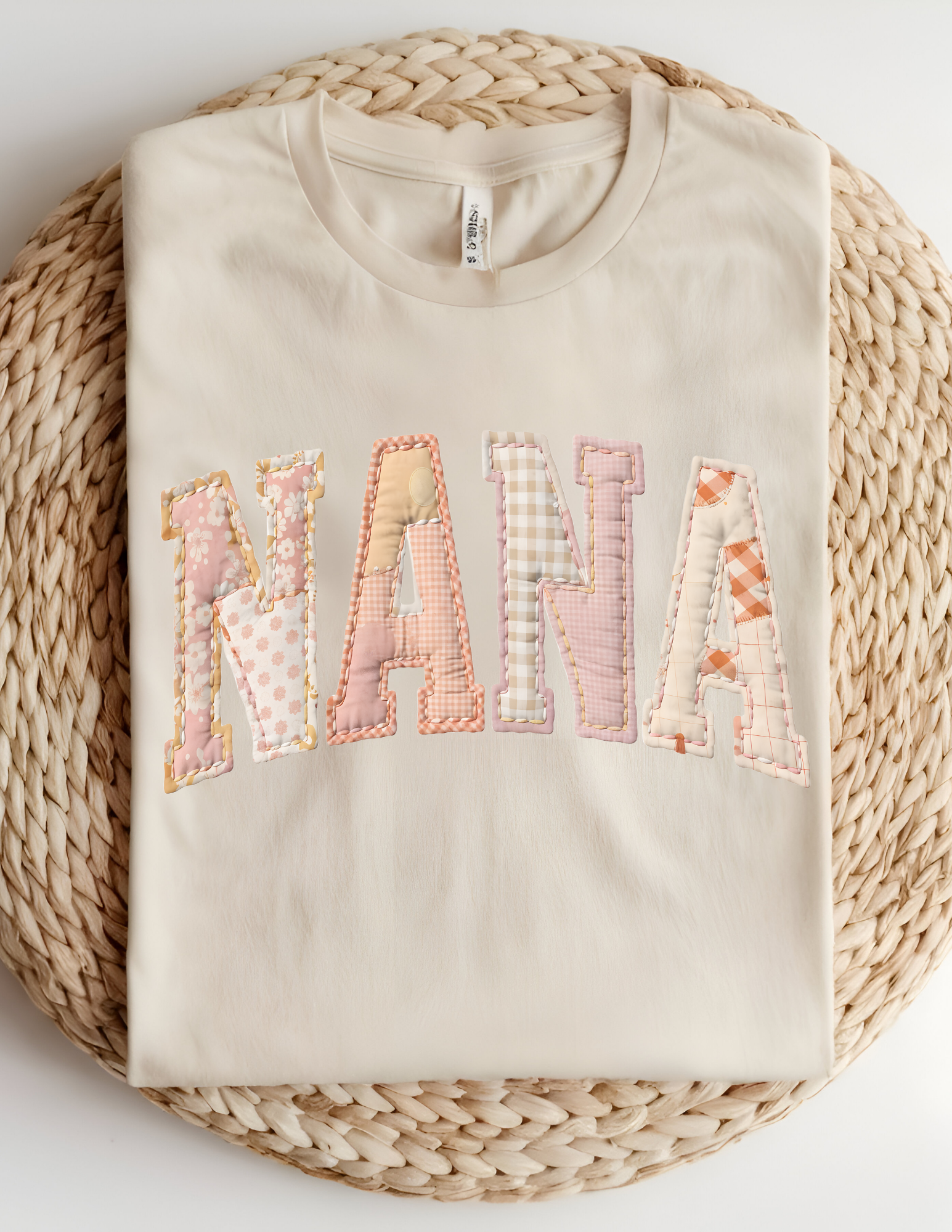 Patchwork Nana Tee