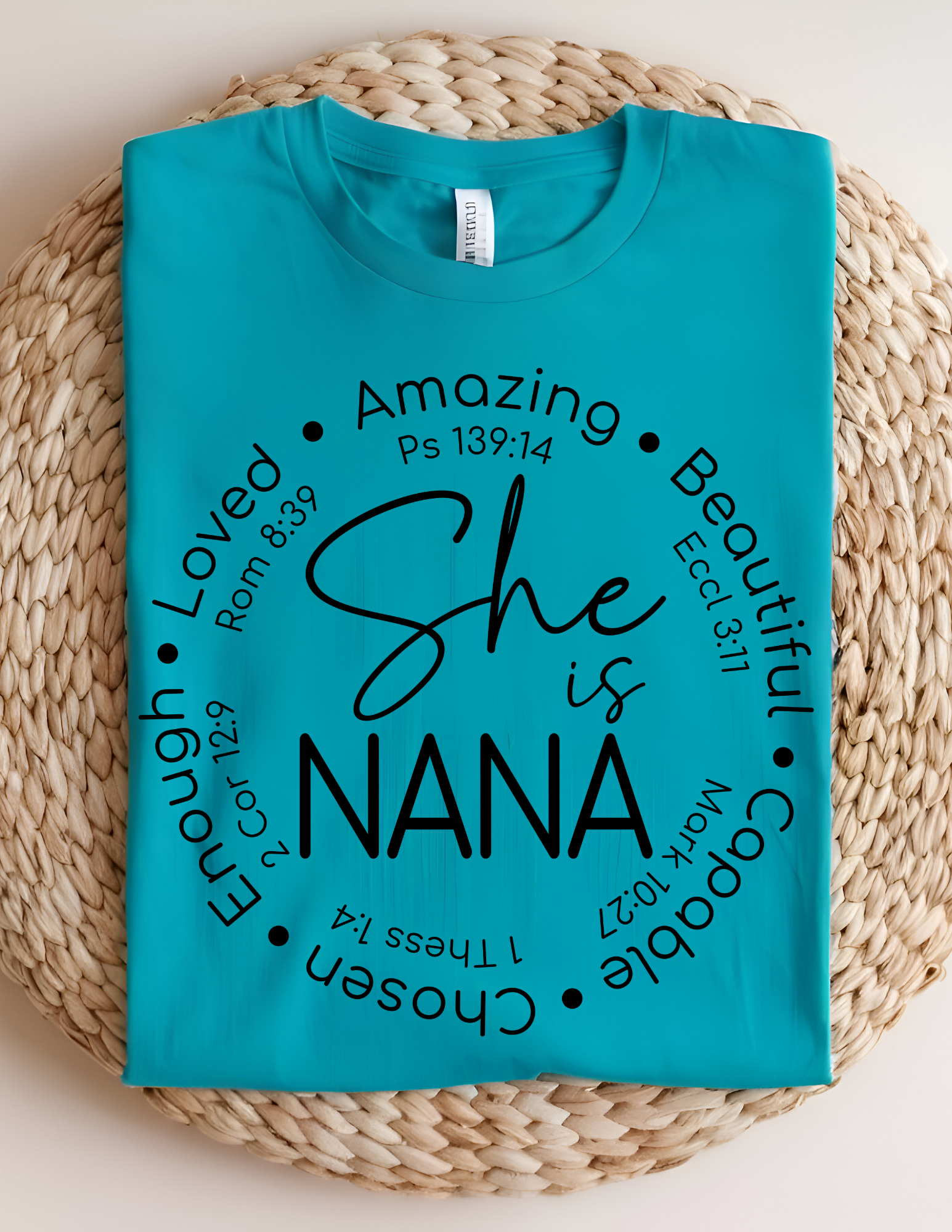 She Is Nana Faith Tee