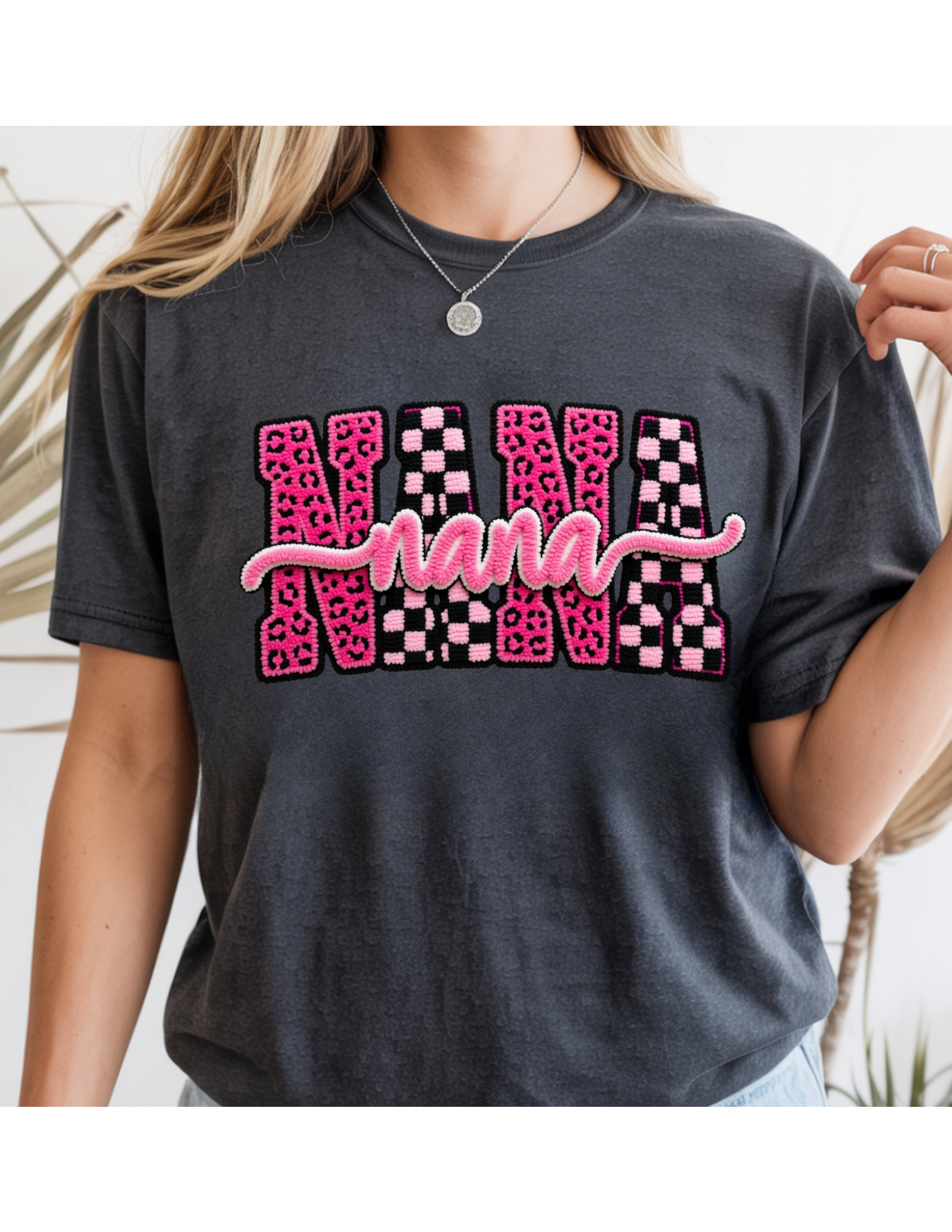 Chenille Style Nana Tee