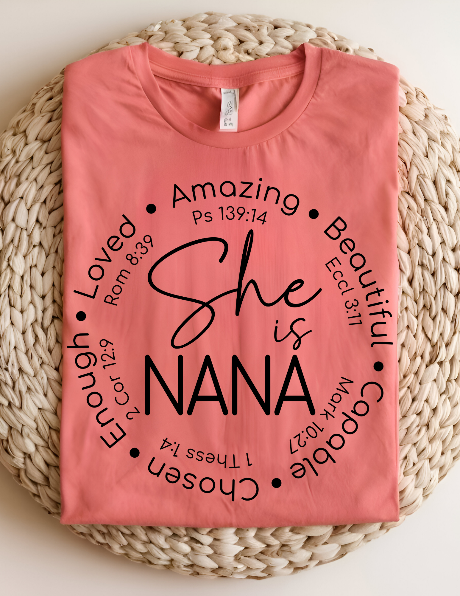 She Is Nana Faith Tee