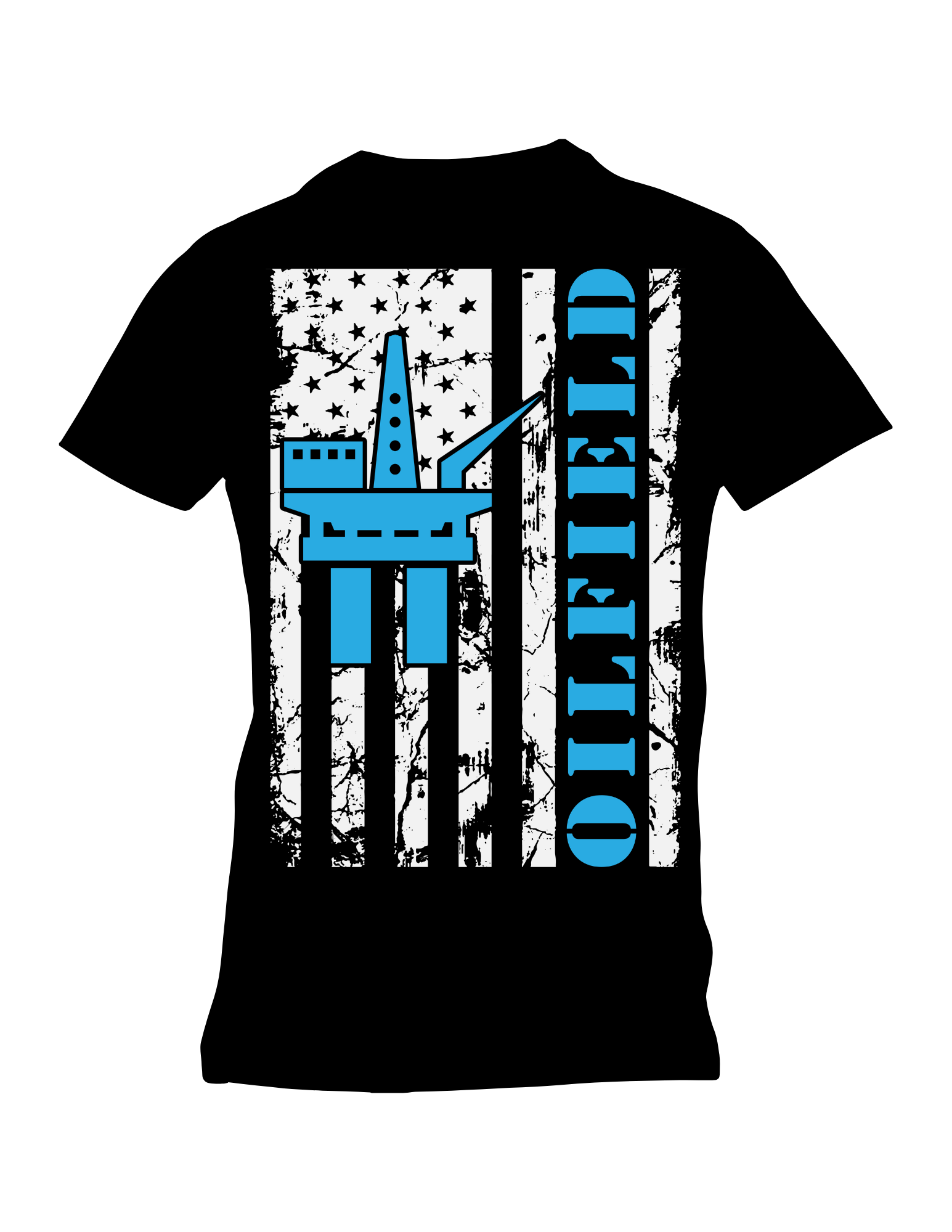 Oilfield Flag Graphic Tee
