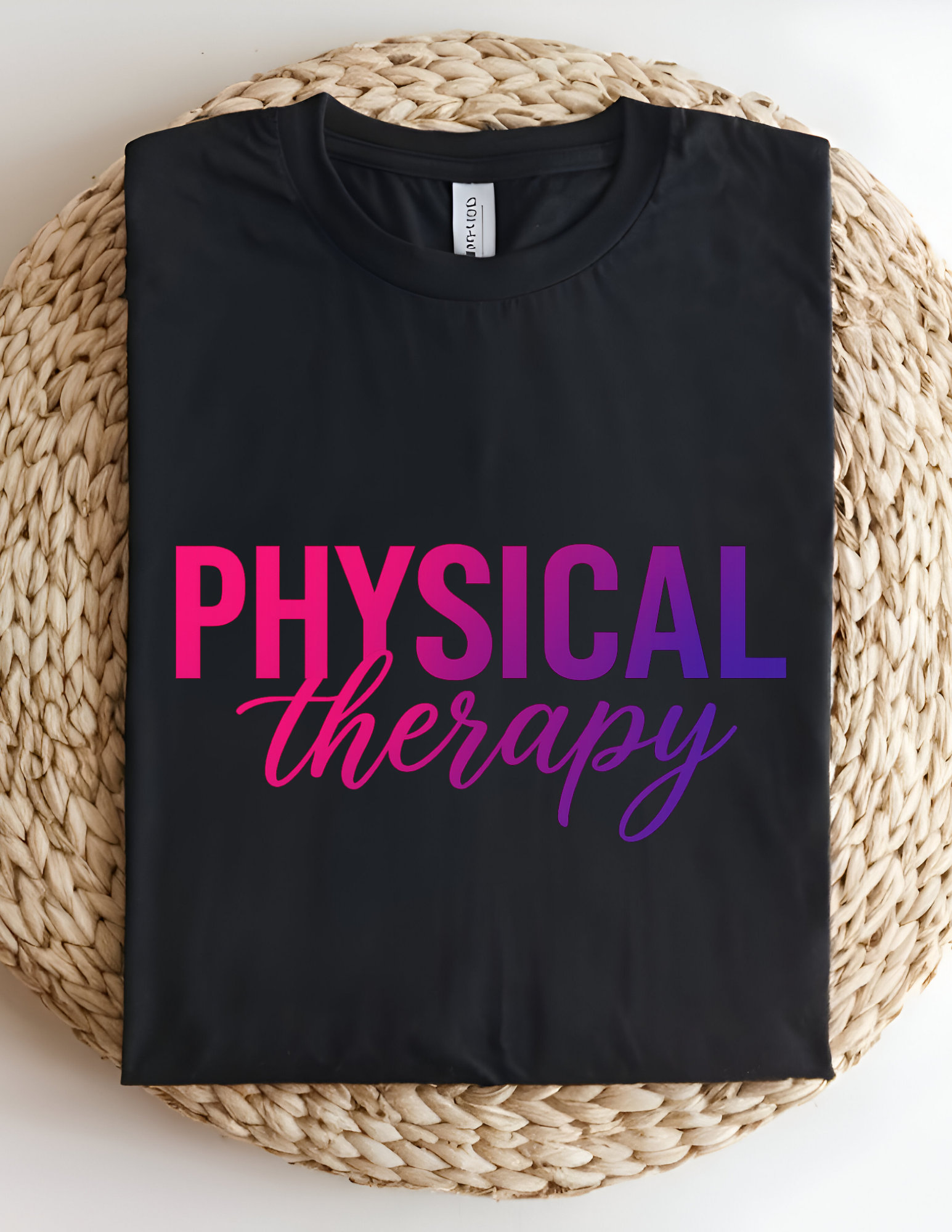 Physical Therapy Gradient Script Tee